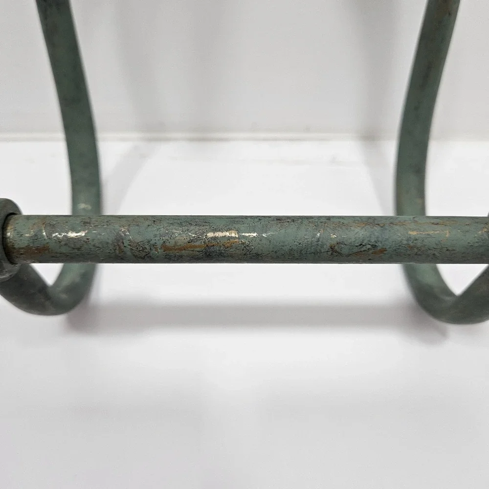 Metal Water Faucet Toilet Paper Primitive Farmhouse Decor Industrial Motif
